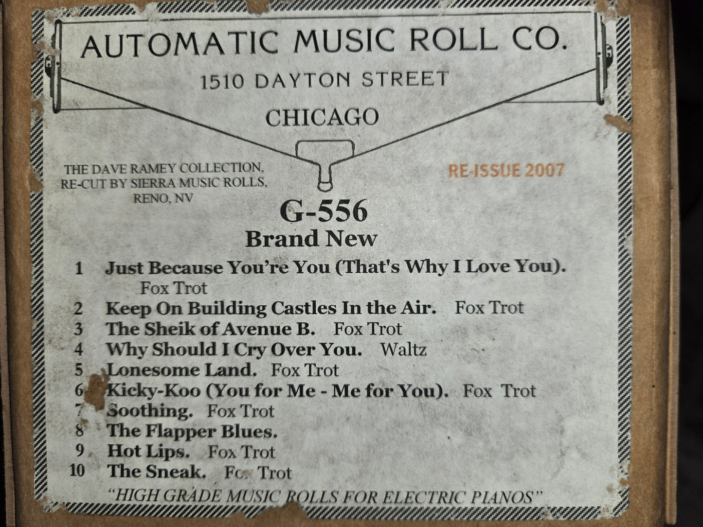 G-Roll G-556 RECUT Nickelodeon Roll Brand New