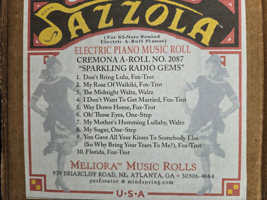 A-Roll A-2087 RECUT Nickelodeon Roll Sparkling Radio Gems Jazzola