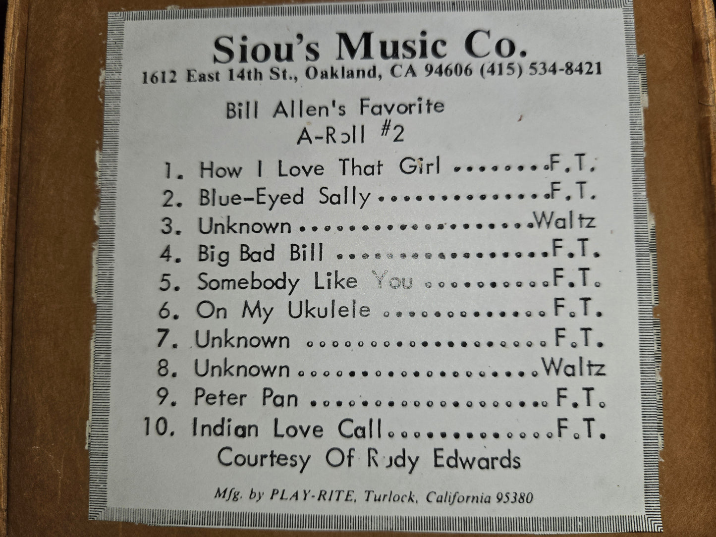 A-Roll A-2 RECUT Nickelodeon Roll Bill Allen's Favorite