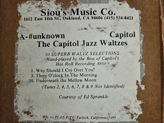 A-Roll A-Unknown RECUT Nickelodeon Roll Capitol Jazz Waltzes