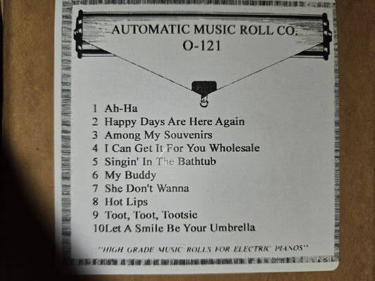O-Roll O-121 RECUT Nickelodeon Roll Various