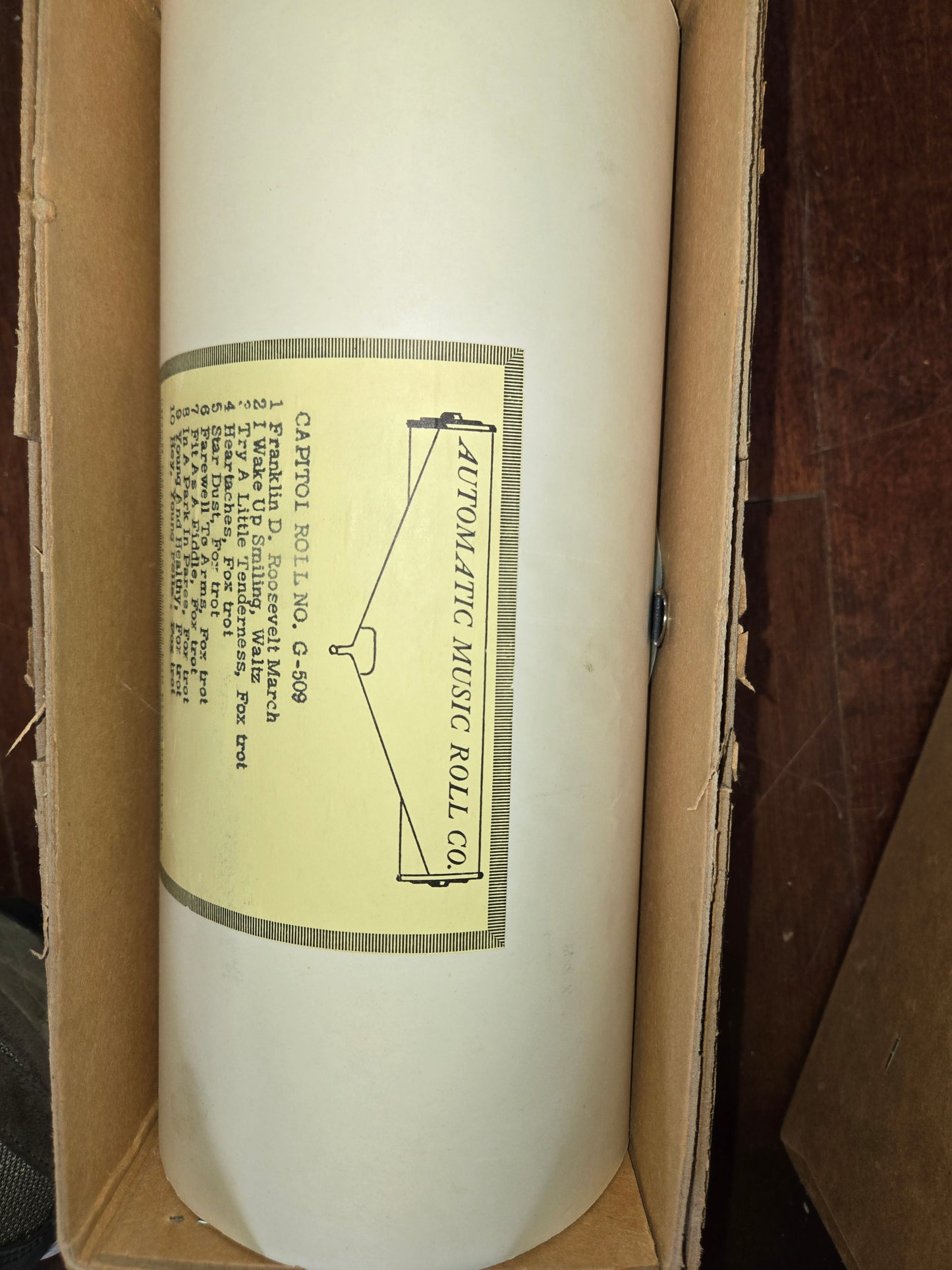 G-Roll G-509 RECUT Nickelodeon Roll Franklin D. Roosevelt