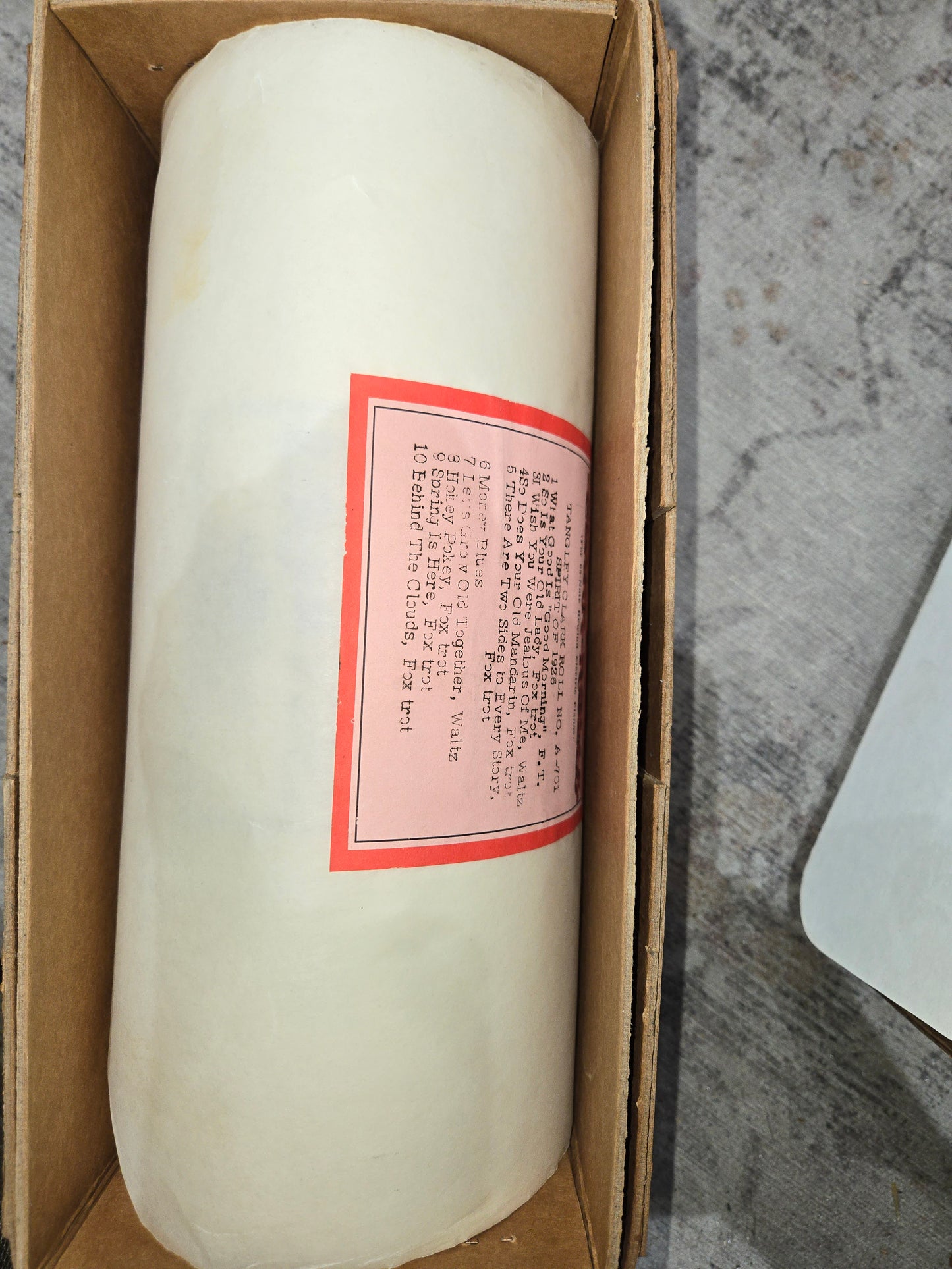 A-roll A-701 RECUT Nickelodeon Roll Spirit of 1926 Tangley