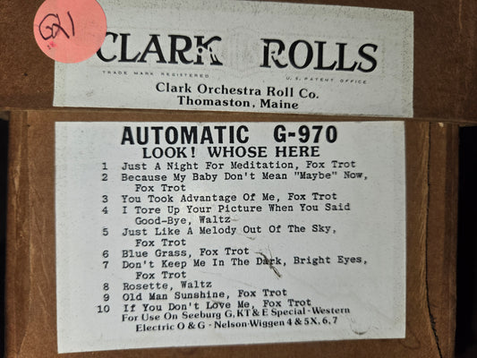 G-Roll G-970 RECUT Nickelodeon Roll Look! Whose Here