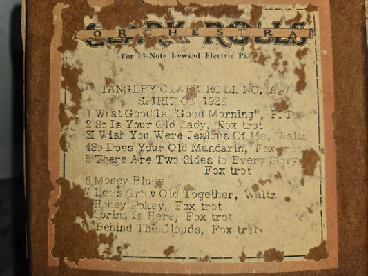 A-roll A-701 RECUT Nickelodeon Roll Spirit of 1926 Tangley