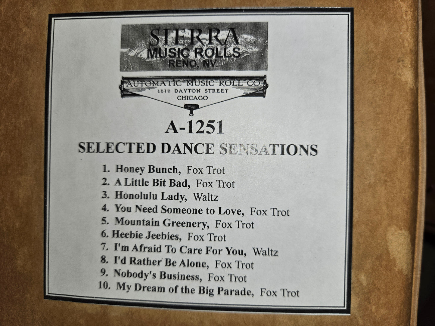 A-roll A-1251 RECUT Nickelodeon Roll Selected Dance Sensations