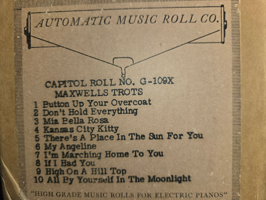 G-Roll G-109X RECUT Nickelodeon Roll Maxwells Trots