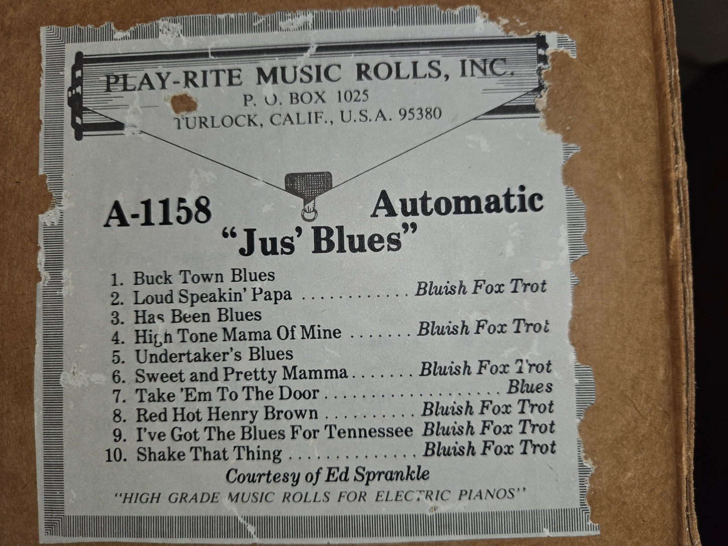 A-Roll A-1158 RECUT Nickelodeon Roll Jus Blues
