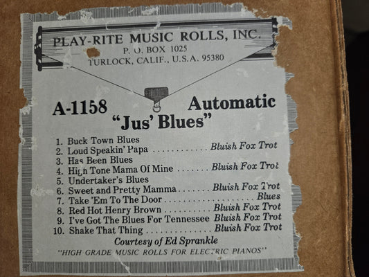 A-Roll A-1158 RECUT Nickelodeon Roll Jus Blues