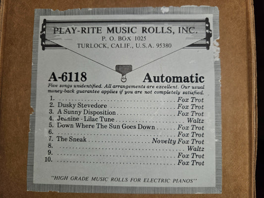 A-Roll A-6118 RECUT Nickelodeon Roll Dusky Stevedore