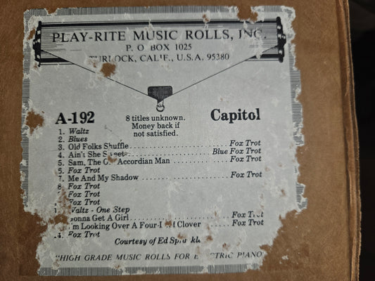 A-Roll A-192 RECUT Nickelodeon Roll 8 Titles Unknown