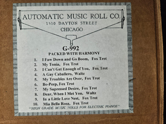 G-Roll G-992 RECUT Nickelodeon Roll Packed with Harmony