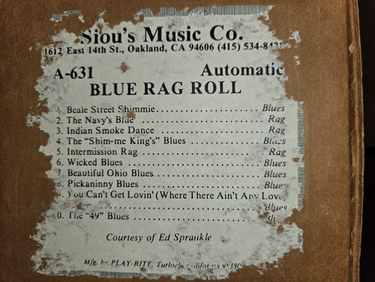 A-Roll A-631 RECUT Nickelodeon Roll Blue Rag Roll