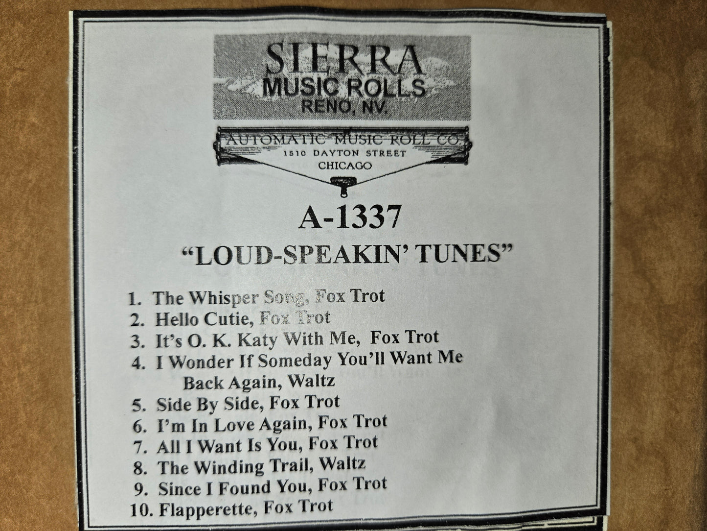 A-Roll A-1337 RECUT Nickelodeon Roll Loud-Speakin' Tunes