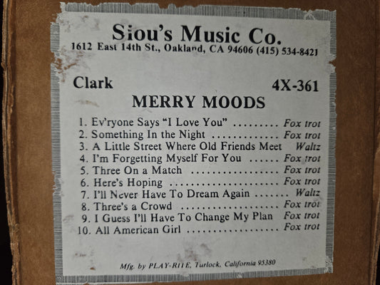 4X-Roll 4X-361 RECUT Nickelodeon Roll Merry Moods