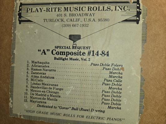 A-Roll A-14-84 RECUT Nickelodeon Roll Composite Bullfight Music V 2