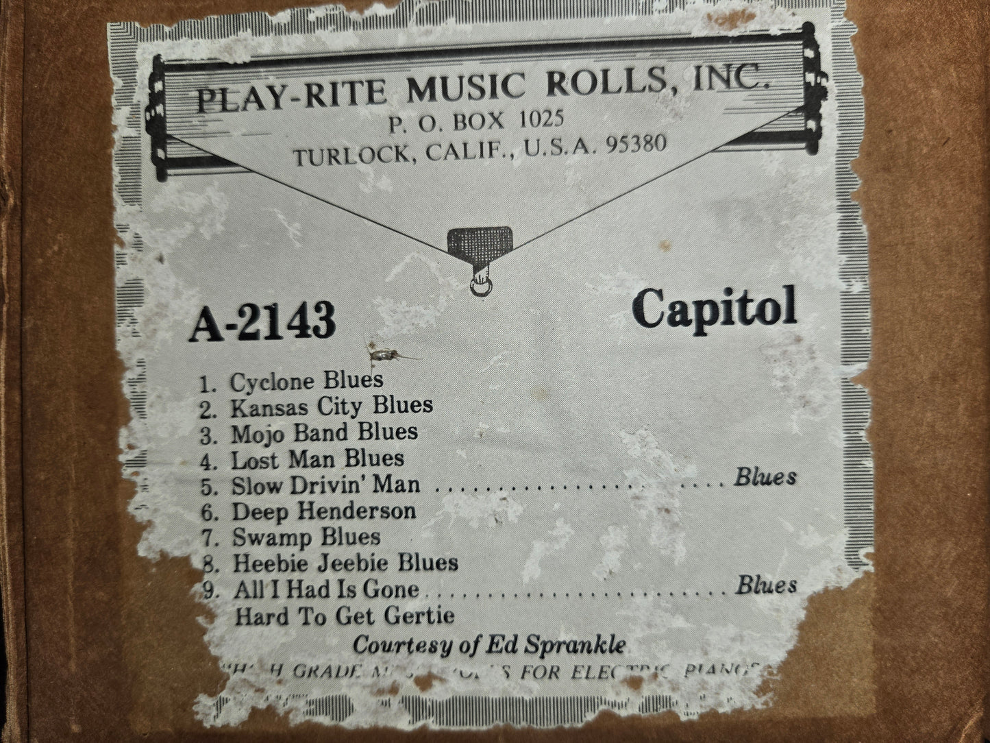 A-Roll A-2143 RECUT Nickelodeon Roll Cyclone Blues