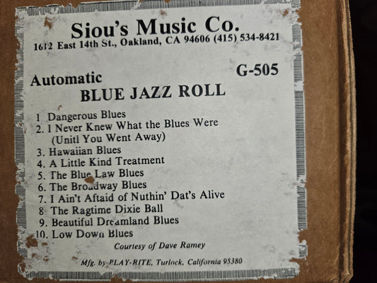 G-Roll G-505 RECUT Nickelodeon Roll Blue Jazz Roll