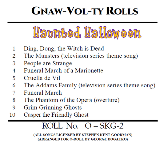 O-Roll O-SKG-2 Nickelodeon Roll Halloween Songs - NEW 2026 RECUT